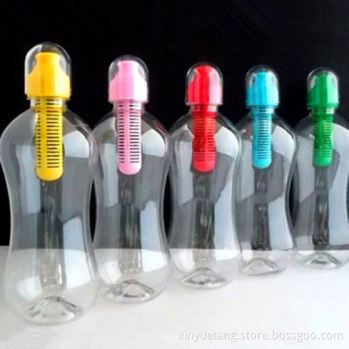 550mL Active Carbon Filter Water Bottle, BPA Free Active Carbon Filter BottleNew